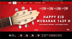 Desktop Screenshot of hardrockfm.com