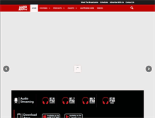 Tablet Screenshot of hardrockfm.com